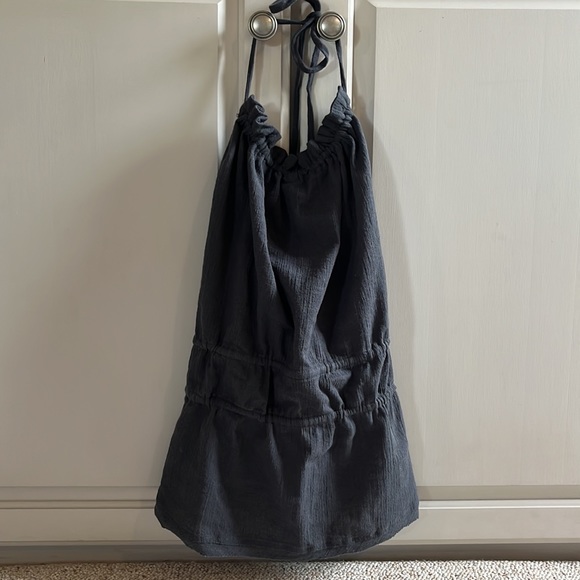 NWT Free People Valetta Halter Top Gray Women’s M - Picture 3 of 10